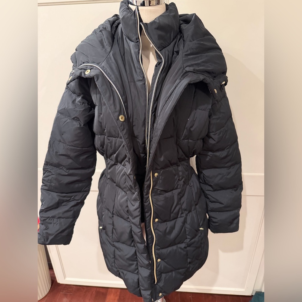Women's Cole Haan Black Quilted Jacket